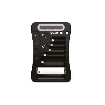 Batterie-Tester mit LCD-Anzeige, für Rund- und Knopfzellen sowie 9V-Block