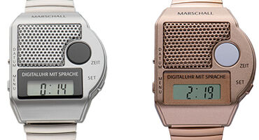 Digital Armbanduhr - mit großem Sprachknopf