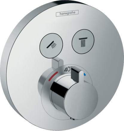 ShowerSelect S Thermostat Unterputz für 2 Verbraucher