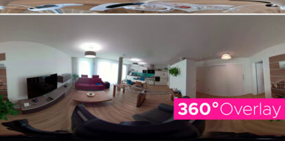 360°-Overlay oder Logo einfügen (Bottom/Top)