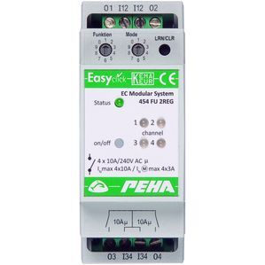ENOCEAN EASYCLICKPRO MODUL SCHALTEN, 4-KANAL, 10A, 2 TE