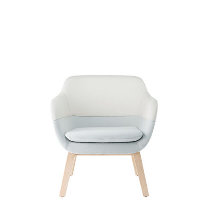 crona lounge 6387 Vierfussgestell, Vollpolsterschale