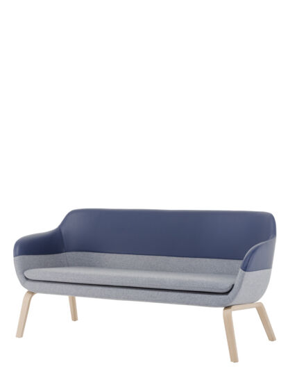 crona lounge 6388/A (Vierfussgestell, Vollpolsterschale)