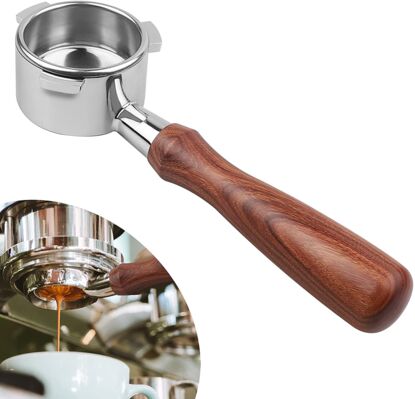 Kaffeebodenloser Siebträger, Filterkorb Siebträger 54mm