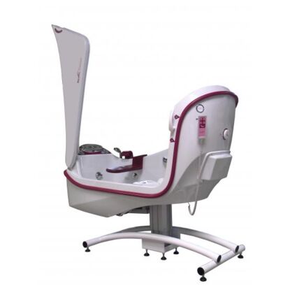 Transcare : Variable height and tilt bathtub