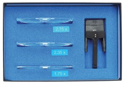 RIDO-Clip Box kompl. mit allen Linsenteilen