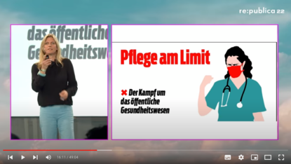 re:publica 2022: Maja Göpel: Her mit der Besseren Zukunft