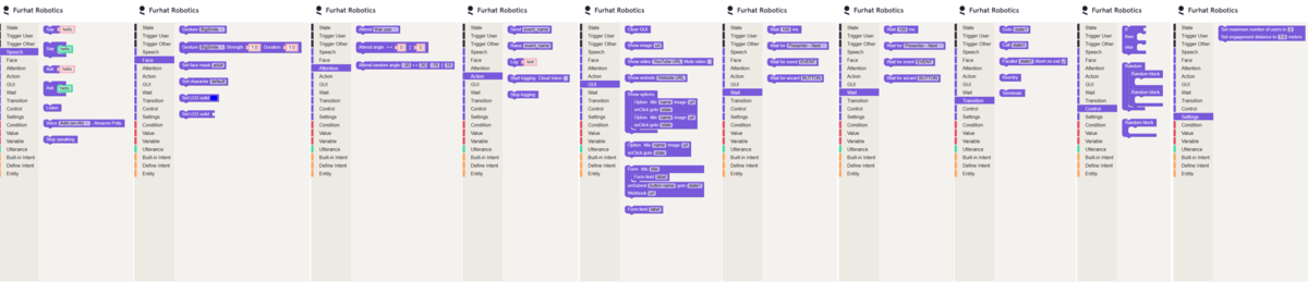Furhat & Blockly: Violette Bausteine