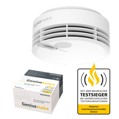 Funkrauchmelder Genius Plus X