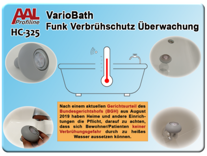 HC-325 VarioBath Funk Verbrühschutz