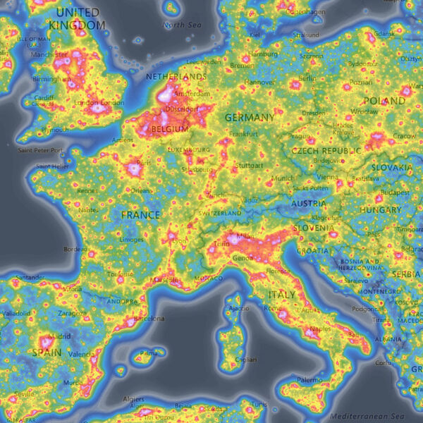 Light Pollution Map