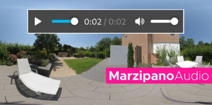 Marzipano: Audio einbetten