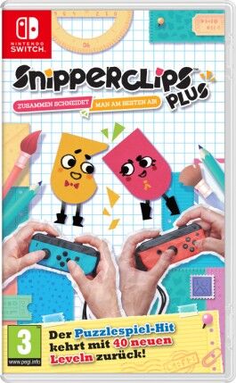 Snipperclips Plus: Zusammen schneidet man am besten ab!