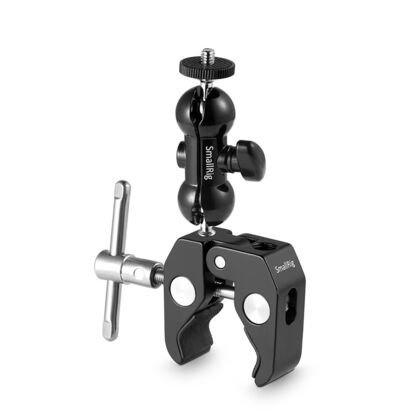 Multi-function Super Clamp with Double Ball Heads & 1/4