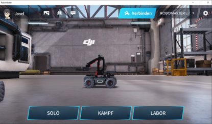 Robomaster EP Core: Blockly starten