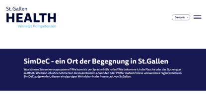 St Gallen Health | 16.08.2023 | SimDeC - ein Ort der Begegnung in St. Gallen