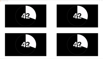 VLC - 4 rtsp-streams gleichzeitig