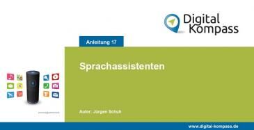 Digitalkompass Anleitung 17: Sprachassistenten