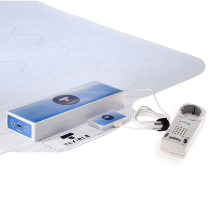 TEXIBLE Wisbi Plus – Pflegeset (Betteinlage, Sender, Steckdosenempfänger)