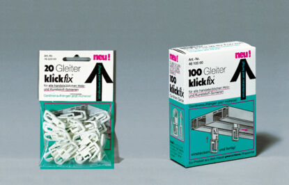 Klickfix Gardinengleiter