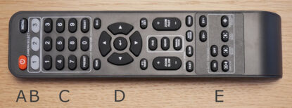 Fernbedienung: Aver PTC310H