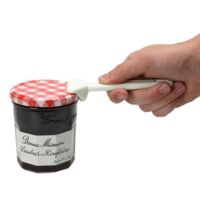 JarKey Metal jar opener, white