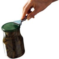JarKey Metal jar opener, shiny