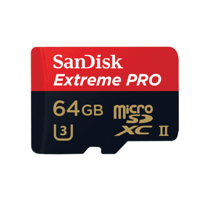 SanDisk Extreme Pro microSDXC UHS-II Card 64GB