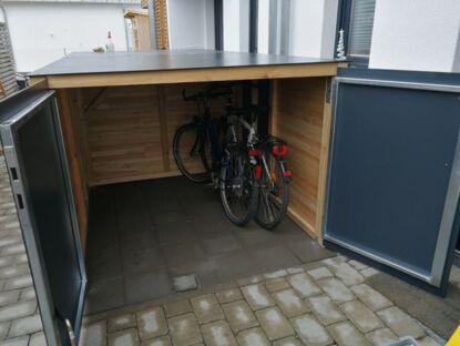 Fahrradschrank 3 Räder