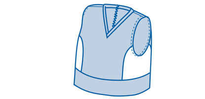 ROLLSTUHL-GILET 
