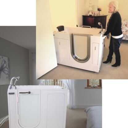 Portable Walk-in Whirlpool Tub