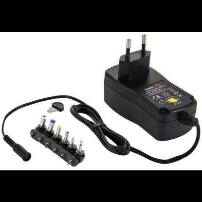 Ladegerät  4,5-12V 2A inkl. 6 Wechselstecker