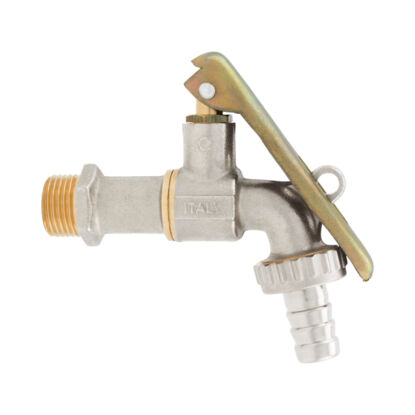 144 KUGELHAHN MIT SCHLAUCHANSCHLUSS UND SCHLOSSHALTERUNG