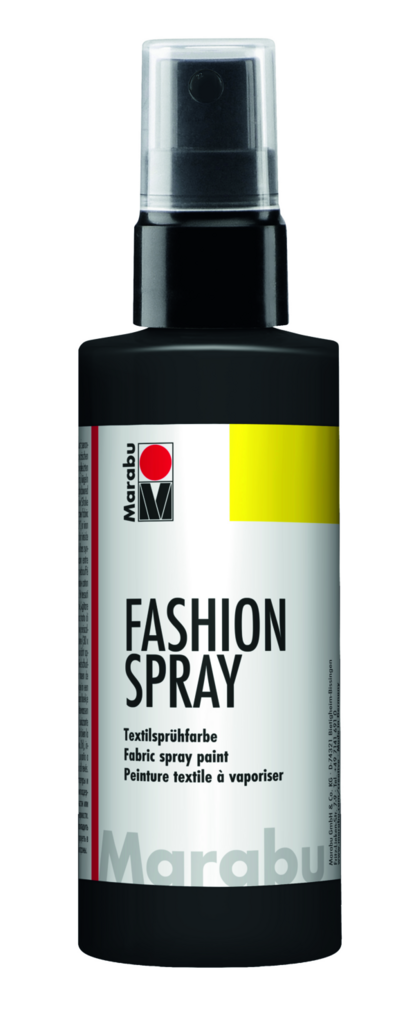 Marabu Fashion-Spray Schwarz 073, 100 ml 17190050073