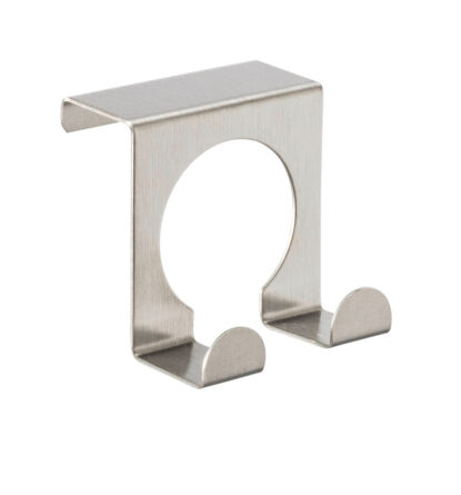 Tür-Doppelhaken Edelstahl rostfrei, matt