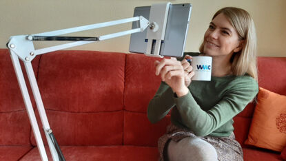 Komfortable Tabletnutzung